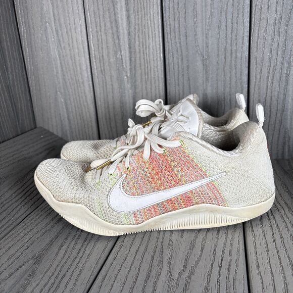 Size 10.5 - Nike Kobe 11 Elite 4KB Low White Horse 824463-199 - Used 2015 main image 15